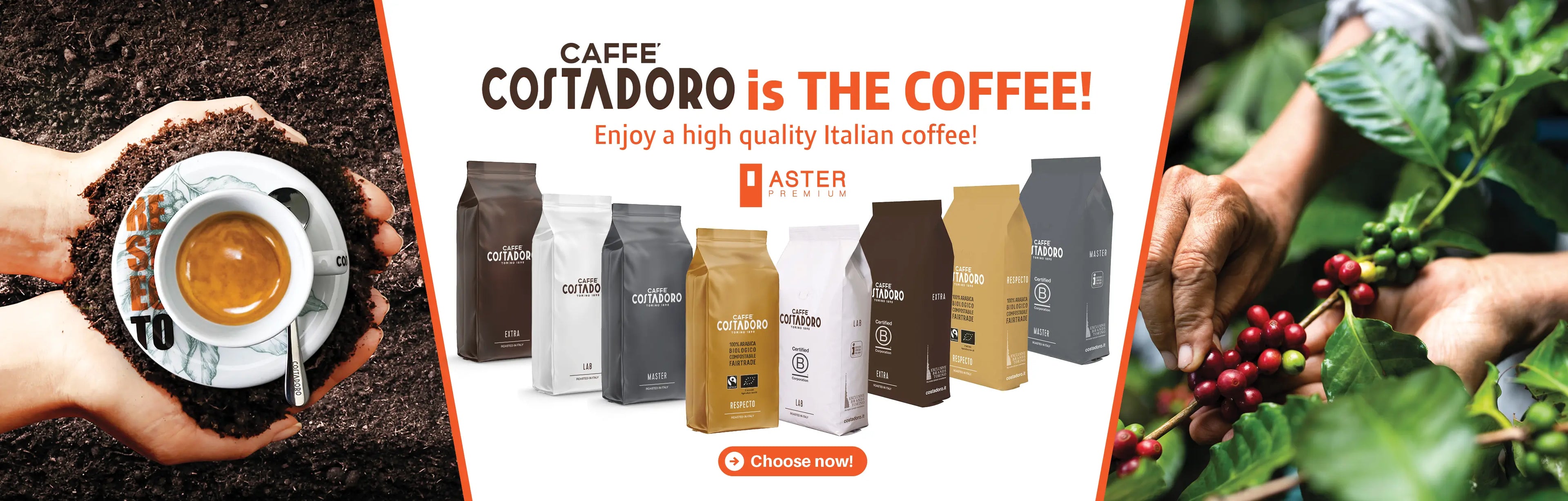 Caffe Costadoro - High quality italian coffee - shop now!