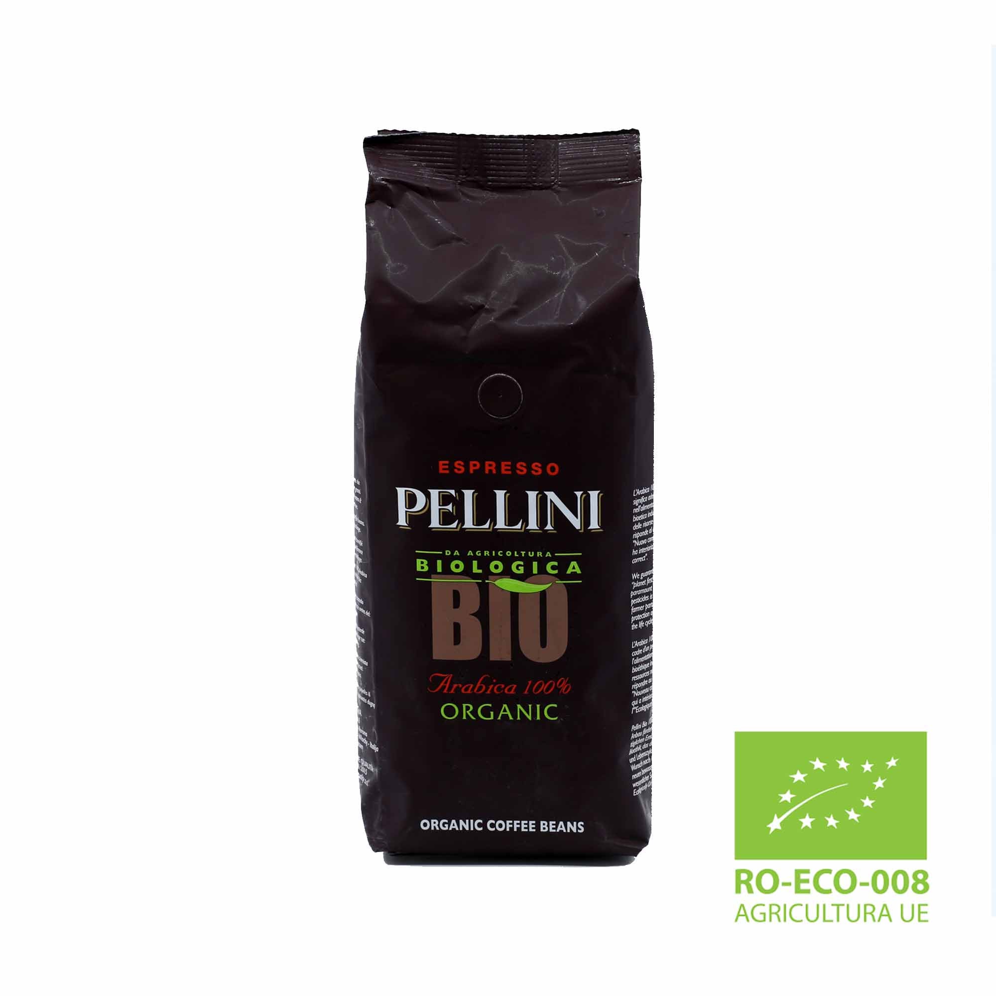 Pellini Bio Coffee Beans 100% Arabica 500g (17.65oz) - Aster Premium