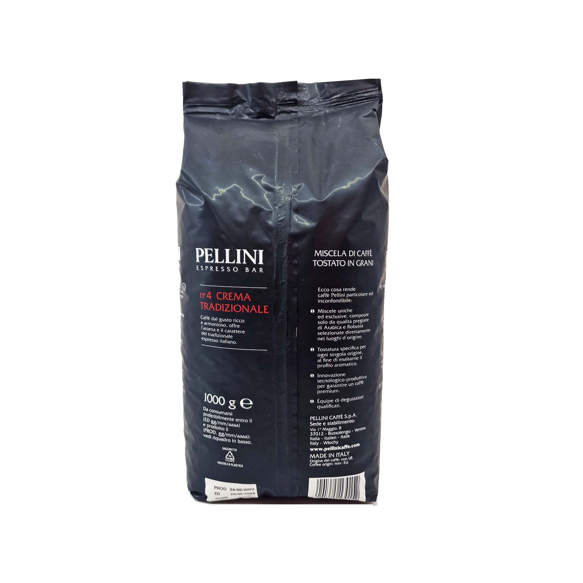 Pellini Tradizionale N.4 Coffee Beans (2,2lb) - Aster Premium