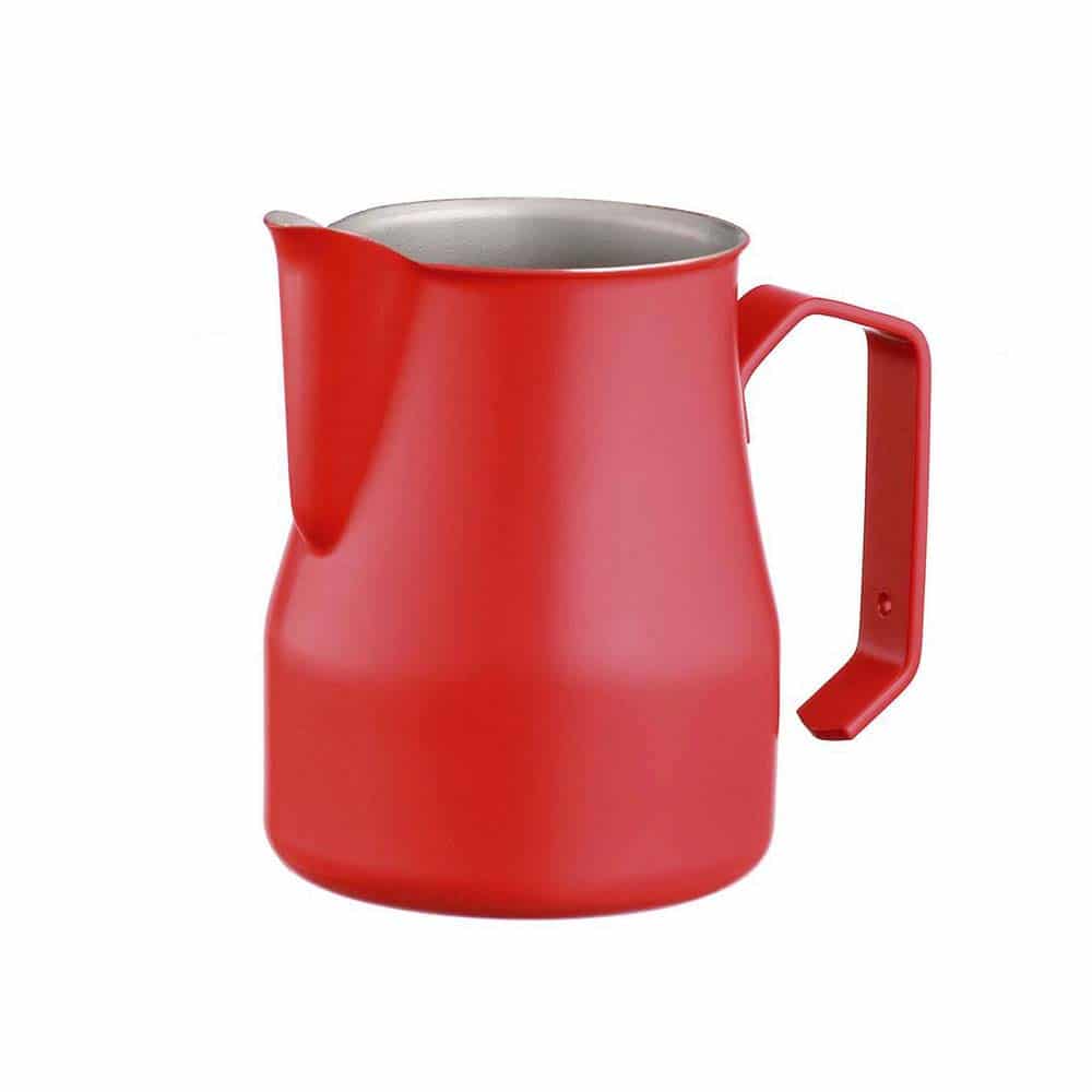 Motta Europa Frothing Pitcher 75cl (25.4oz) - Red
