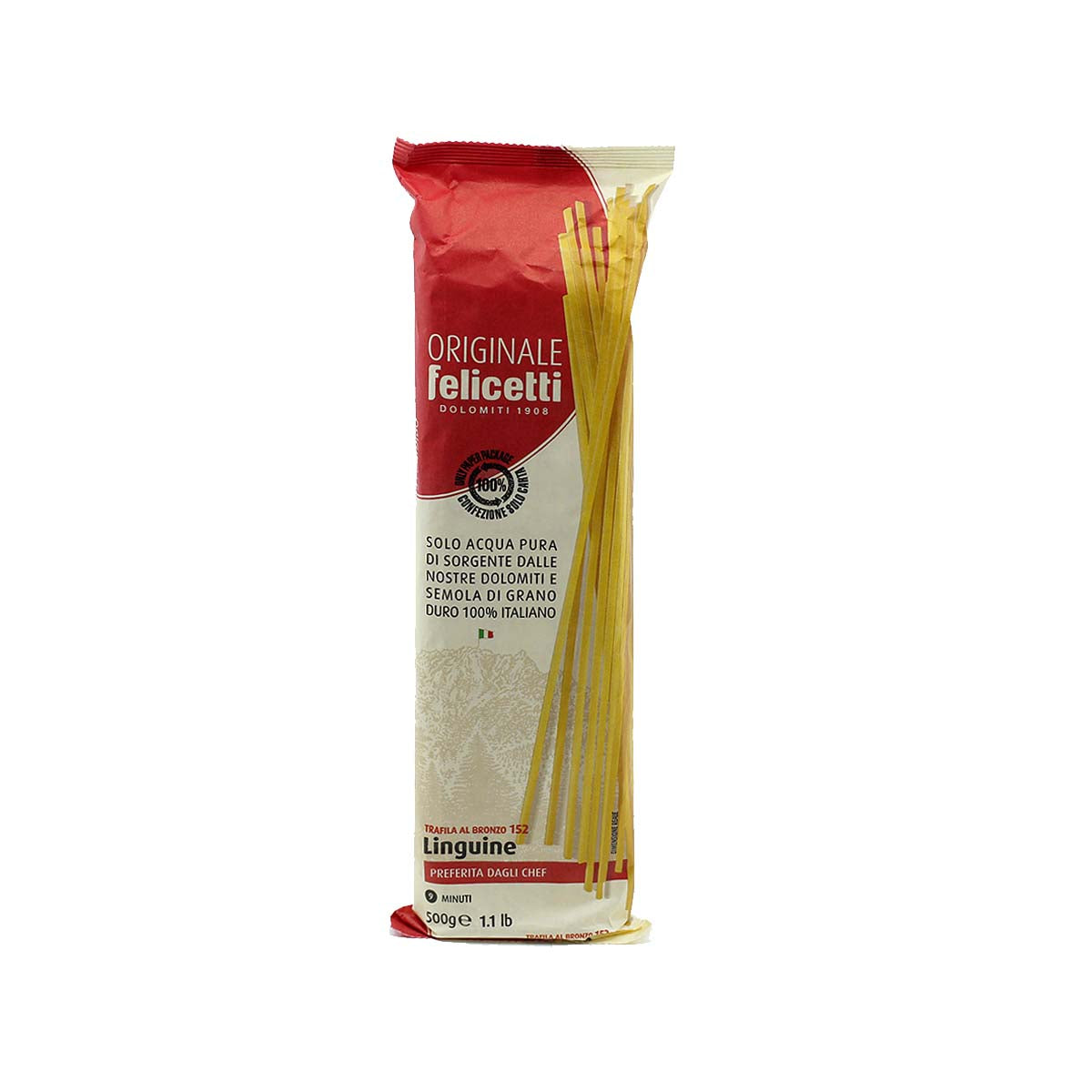 Pasta Felicetti Originale Linguine N°152 - 500g (17.6oz)- Aster Premium