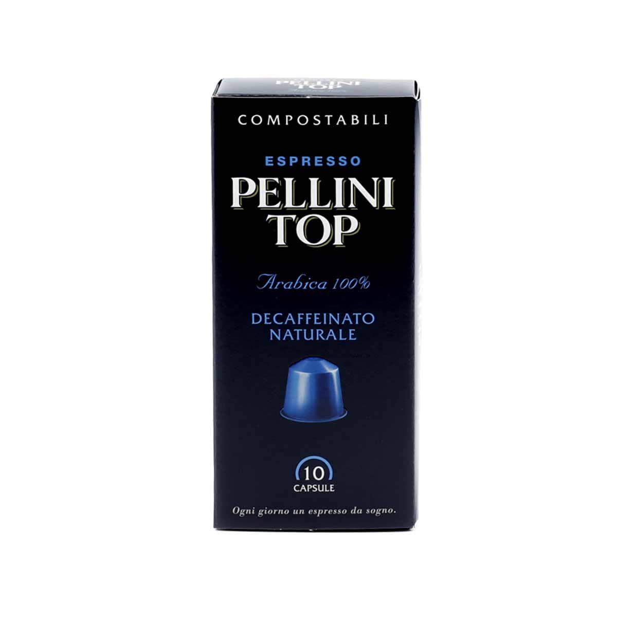 Pellini Decaffeinato Nespresso-compatible coffee capsules (1.76oz)