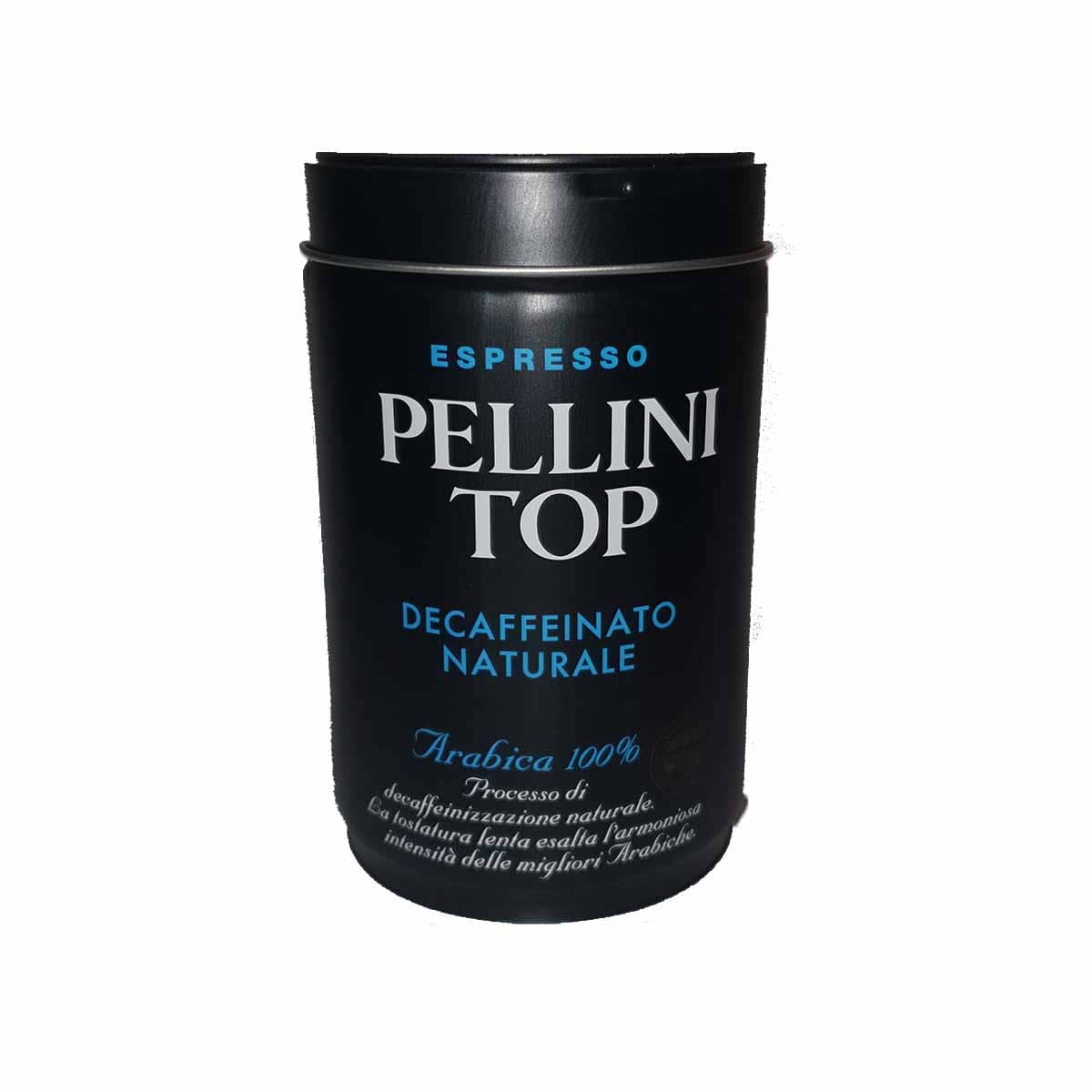 Pellini Top Decaffeinato Ground Coffee 250g (8.8oz) - Aster Premium
