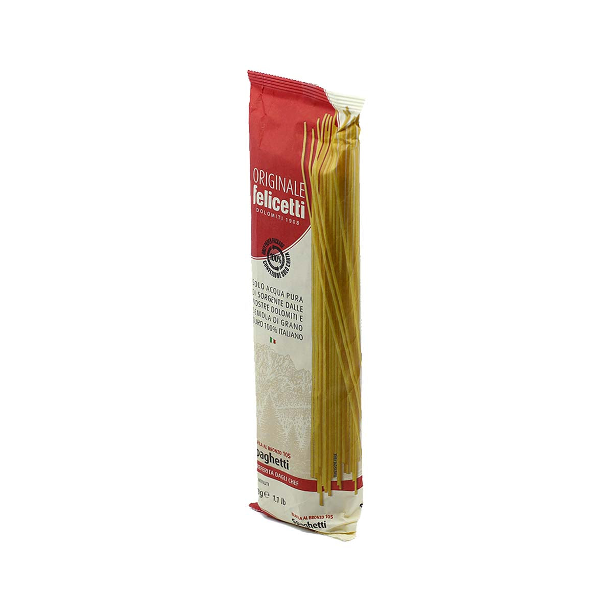 Pasta Felicetti Originale Spaghetti N°105 - 500g (17.6oz)- Aster Premium